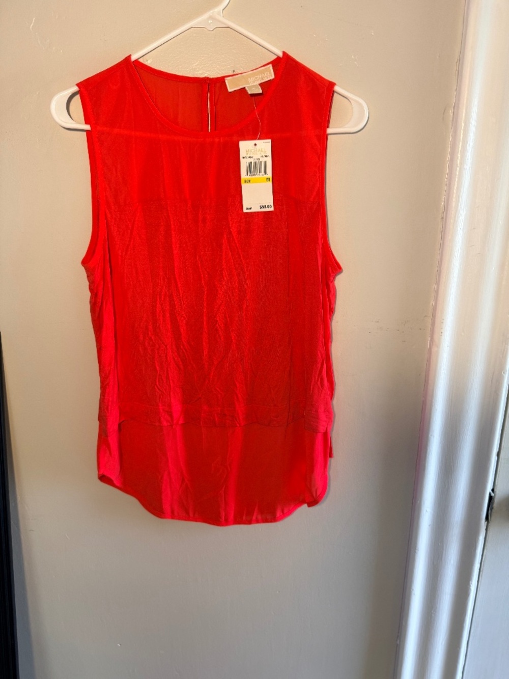 Micheal kors sleeveless blouse
